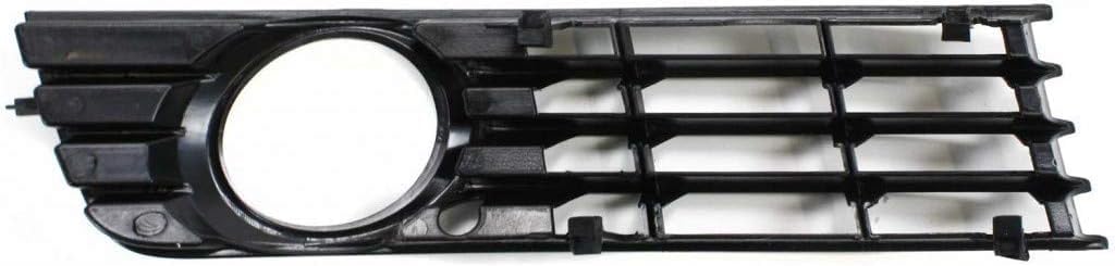 Front Fog Light Molding Primed Left Driver Side Direct Replacement Compatible With 2002-2005 Audi A4 AU1038102 8E080768101C