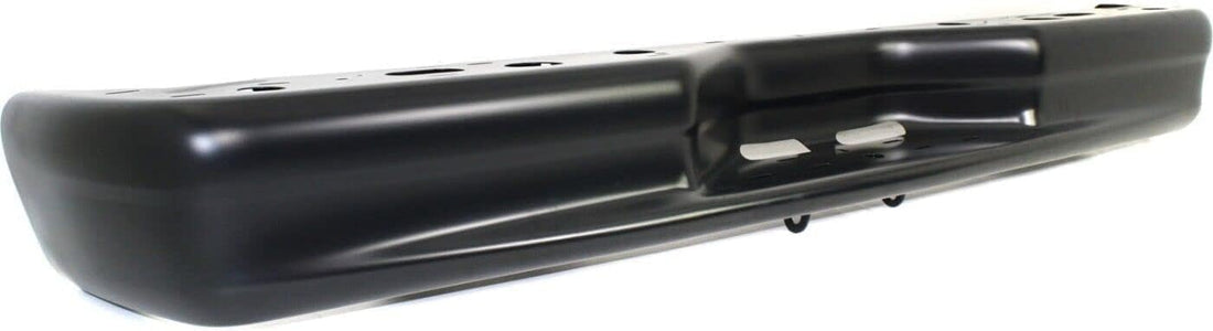 AUTOS PARTS PLUS Rear Step Bumper Face Bar Primed Steel Without Object Sensor Holes Direct Replacement Compatible With 1992-2014 Ford E-Series FO1102271 7C2Z17906GPTM