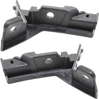 Set Of 2 Front Bumper Bracket Plastic Right Passenger & Left Driver Side Direct Replacement Compatible With 2016-2020 Kia Sorento KI1043123 KI1042123 86578C6000 86577C6000