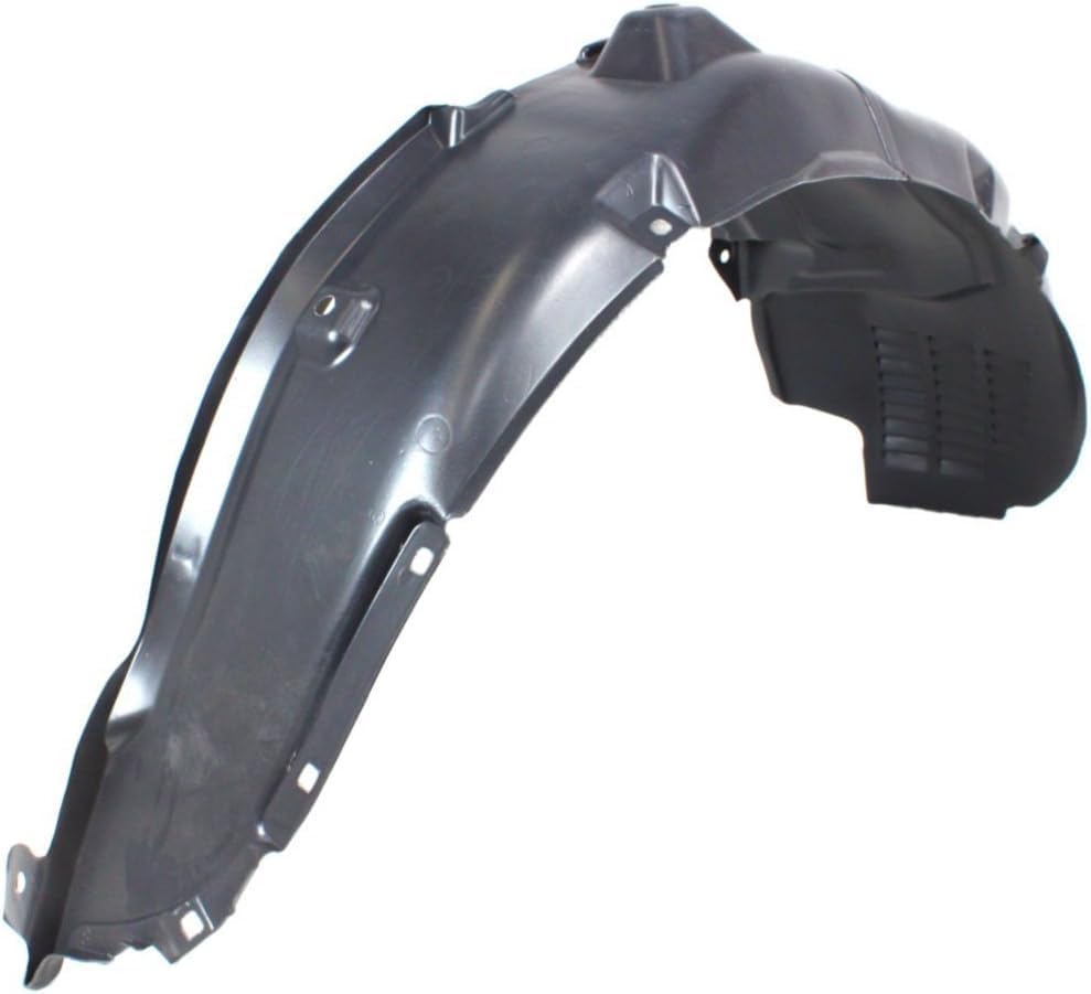 Front Fender Liner Right Passenger Side Direct Replacement Compatible With 2009-2010 Kia Optima KI1249116 868122G500