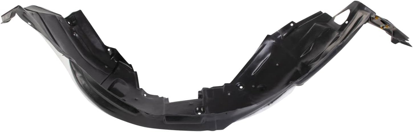 Front Fender Liner Left Driver Side Direct Replacement Compatible With 2010-2012 Lexus LS460 / LS600h LX1248130 5380650061