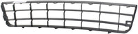 Front Bumper Center Grille Textured Direct Replacement Compatible With 2006-2009 Volkswagen Rabbit VW1036128 1K0853677A9B9