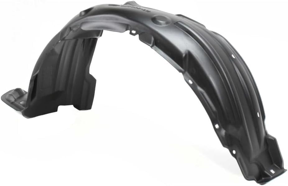 Front Fender Liner Vacuum Form Left Driver Side Direct Replacement Compatible With 2009-2010 Toyota Corolla TO1248149 5387602260