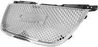 Front Grille Assembly Chrome Shell And Insert Direct Replacement Compatible With 2007-2014 GMC Yukon GM1200610 22761715