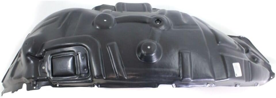 Front Fender Liner Left Driver Side Direct Replacement Compatible With 2009-2012 Dodge Ram 1500 CH1248152 68285577AA 68110687AD