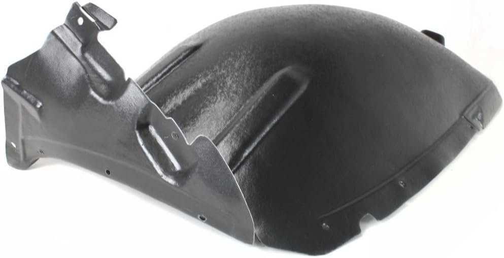 Front Section Fender Liner Left Driver Side Direct Replacement Compatible With 2006-2011 Mercedes Benz ML-Class MB1248125 1648802705