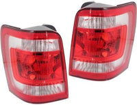 Set Of 2 Tail Light Lens And Housing Right Passenger & Left Driver Side Direct Replacement Compatible With 2008-2012 Ford Escape FO2801210 FO2800210 8L8Z13404A 8L8Z13405A