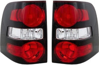 Set Of 2 Tail Light Lens And Housing Right Passenger & Left Driver Side Direct Replacement Compatible With 2006-2010 Ford Explorer FO2819140 FO2818140 FO2800195 6L2Z13404CA
