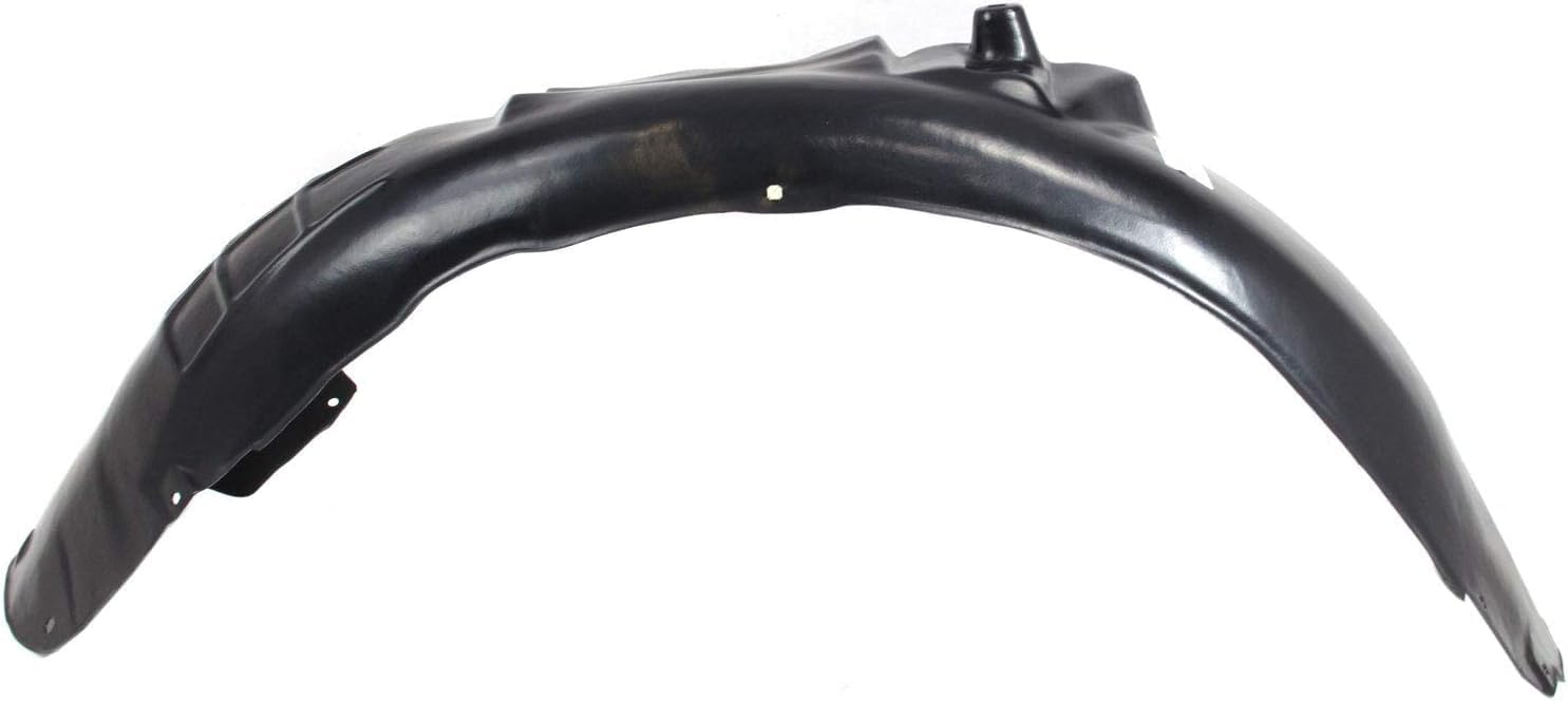 Front Fender Liner Left Driver Side Direct Replacement Compatible With 2005-2008 Audi A4 / S4 AU1250100 8E0821171E