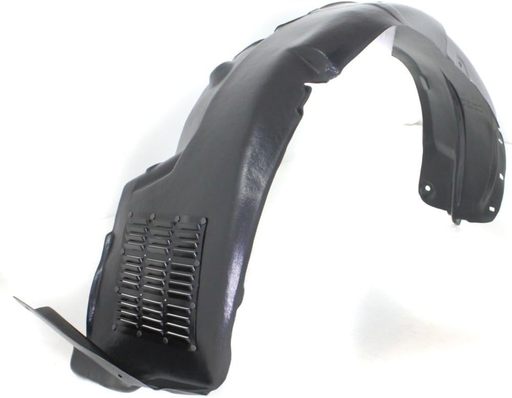 Front Fender Liner With Moulding Left Driver Side Direct Replacement Compatible With 2010-2011 Kia Soul KI1248114 868112K050