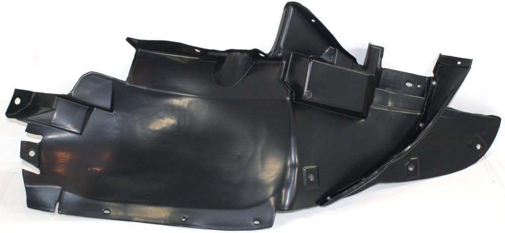 Front Fender Liner Rear Section Left Driver Side Direct Replacement Compatible With 1999-2005 Pontiac Grand Am GM1248148 22611445