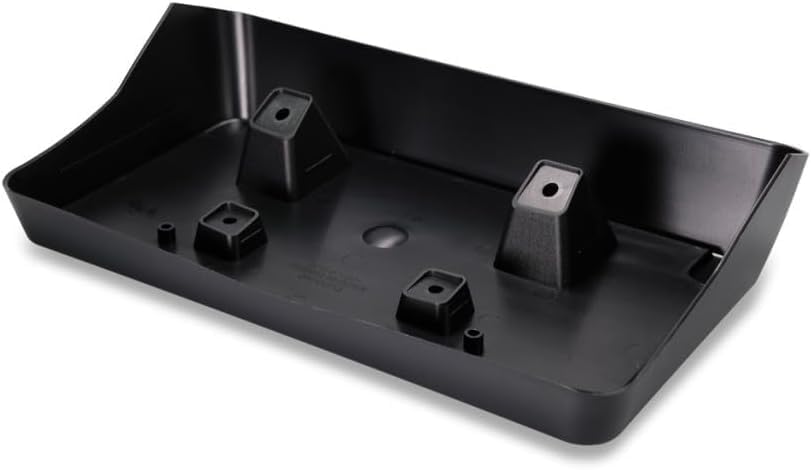 AUTOS PARTS PLUS Front License Plate Bracket Textured Direct Replacement Compatible with 2015-2023 Dodge Challenger CH1068146 68175091AA