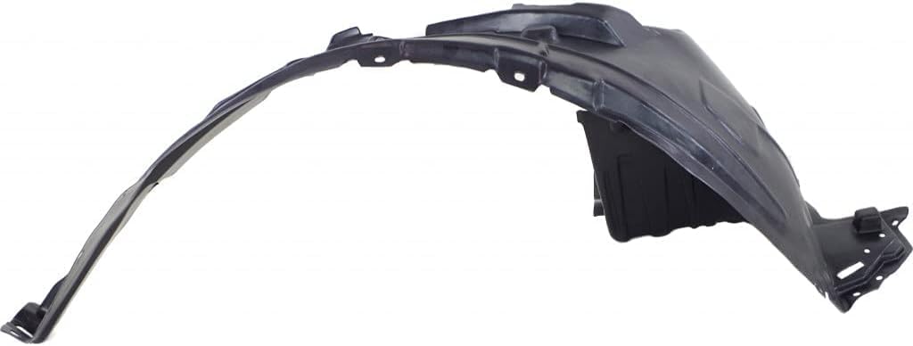 Front Fender Liner Right Passenger Side Direct Replacement Compatible With 2014-2019 Nissan Versa Note NI1249141 638423WC0A
