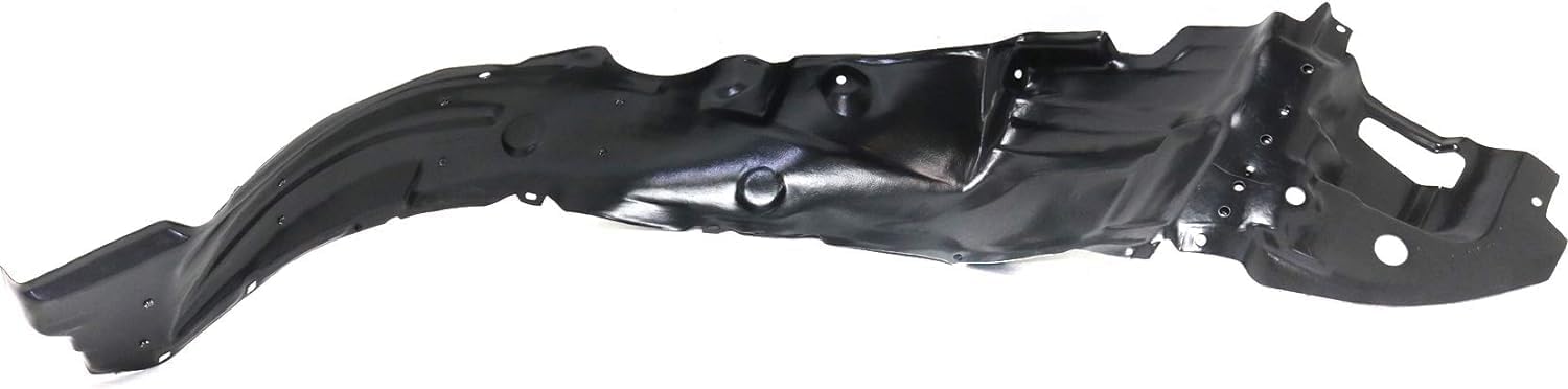 Front Fender Liner Vacuum Form Left Driver Side Direct Replacement Compatible With 2014-2016 Toyota Corolla TO1248178 5387602480