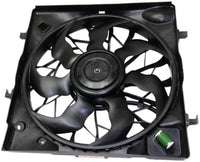 Front Radiator Cooling Fan Assembly Plastic Direct Replacement Compatible with 2016-2020 Kia Optima KI3115147 25380D5280