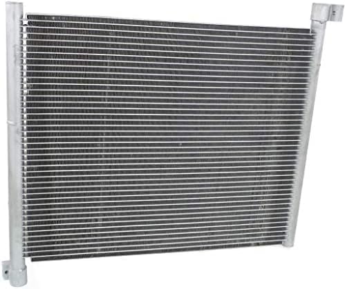 Front A/C Condenser Aluminum Core Direct Replacement Compatible With 2004-2009 Dodge Durango / 2007-2009 Chrysler Aspen CH3030211 55056165AA