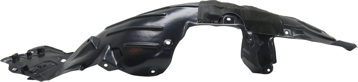 Set Of 2 Front Fender Liner Right Passenger & Left Driver Side Direct Replacement Compatible With 2013-2015 Acura ILX AC1249135 AC1248135 74101TX6A01-PFM 74151TX6A01-PFM