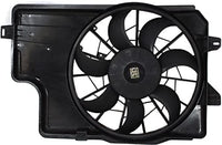 Front Radiator Cooling Fan Shroud Assembly Direct Replacement Compatible with 1994-1996 Ford Mustang FO3115129 F5ZZ8C607B