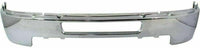 Front Bumper Chrome Steel + Upper Cover + Lower Valance + Extension Textured Direct Replacement Compatible With 2011-2014 Chevrolet Silverado 2500HD 3500HD GM1014106 GM1092213
