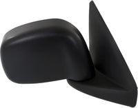 Front Power Mirror Non-Towing Manual Adjust Textured Right passenger Side Direct Replacement Compatible With 2002-2009 Dodge Ram 1500/2003-2009 2500 3500 CH1321202 55077438AJ