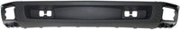 Front Bumper Impact Bar Chrome + Lower Valance + Extension + End Caps Left Driver & Right Passenger Side Direct Replacement Compatible With 2007-2013 Chevrolet Silverado 1500