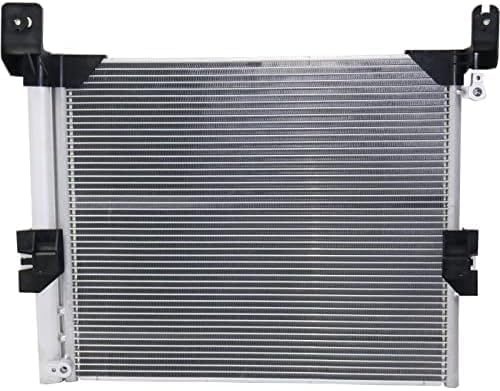 Front AC Condenser Aluminum Core Direct Replacement Compatible With 2012-2015 Toyota Tacoma TO3030326 8846004211