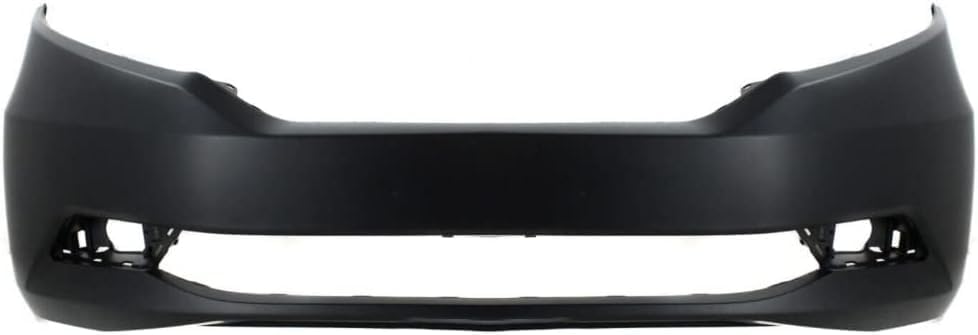 Front Bumper Cover Primed With Fog Light Holes Direct Replacement Compatible With 2011-2017 Honda Odyssey HO1000293 04711TK8A91ZZ