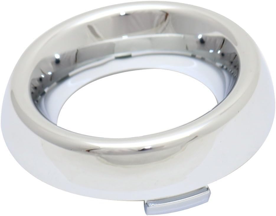 Set Of 2 Front Fog Light Molding Chrome Left Driver = Right Passenger Side Direct Replacement Compatible With 2014-2020 Dodge Durango CH1038161 5113680AA