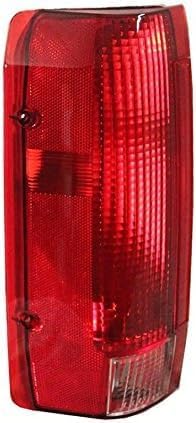 Tail Light Left Driver Side Direct Replacement Compatible With 1990-1997 Ford F- Series FO2800106 E9TZ13405C