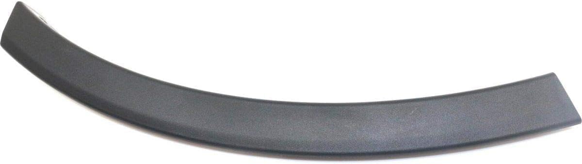 Front Bumper Face Bar End Extension Textured Left Driver Side Direct Replacement Compatible with 2016-2018 Toyota RAV4 TO1290108 521130R050