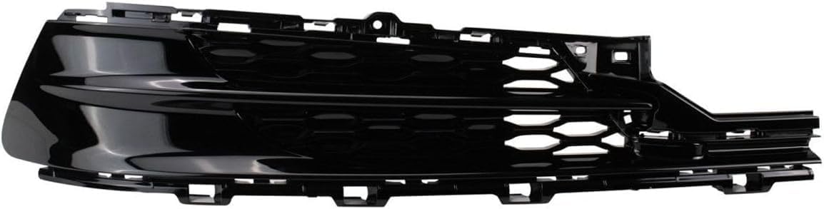 Set Of 2 Front Fog Light Cover Primed Plastic Right Passenger & Left Driver Side Direct Replacement Compatible With 2015-2017 Acura TLX AC1038106 AC1039106 71107TZ3A10 71102TZ3A10