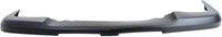 Front Bumper Face Bar Chrome Steel + Upper Cover + Lower Valance Textured Gray Direct Replacement Compatible With 2002-2006 Chevrolet Silverado 1500 GM1002416 GM1051110