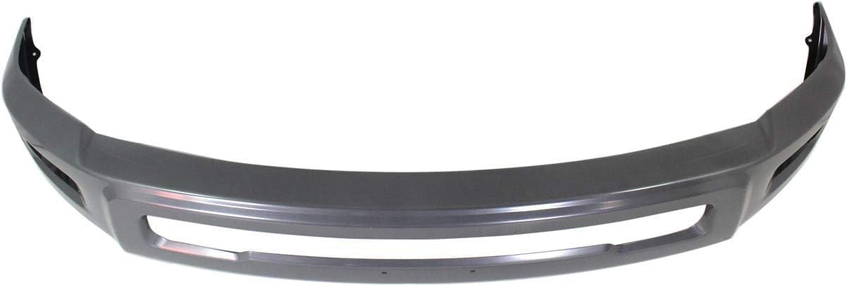 Front Bumper Primed Steel Direct Replacement Compatible With 2010-2018 Dodge Ram 2500 3500 CH1002392 1MQ02TZZAB
