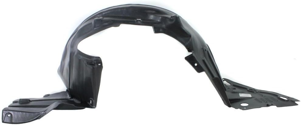 Front Fender Liner Left Driver Side Direct Replacement Compatible With 2000-2003 Honda S2000 HO1250105 74151S2A020