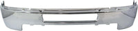 Front Bumper Steel + Upper Cover Chrome + Lower Valance + Extension Textured + Bracket Set Of 6 RH & LH Side Direct Replacement Compatible With Chevy Silverado 2500HD 3500HD 2011-2014