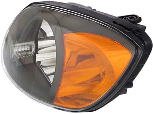 Set Of 2 Front Headlight Assembly Right Passenger & Left Driver Side Direct Replacement Compatible With 2003-2006 Hyundai Accent HY2503128 HY2502128 9210225550 9210125550