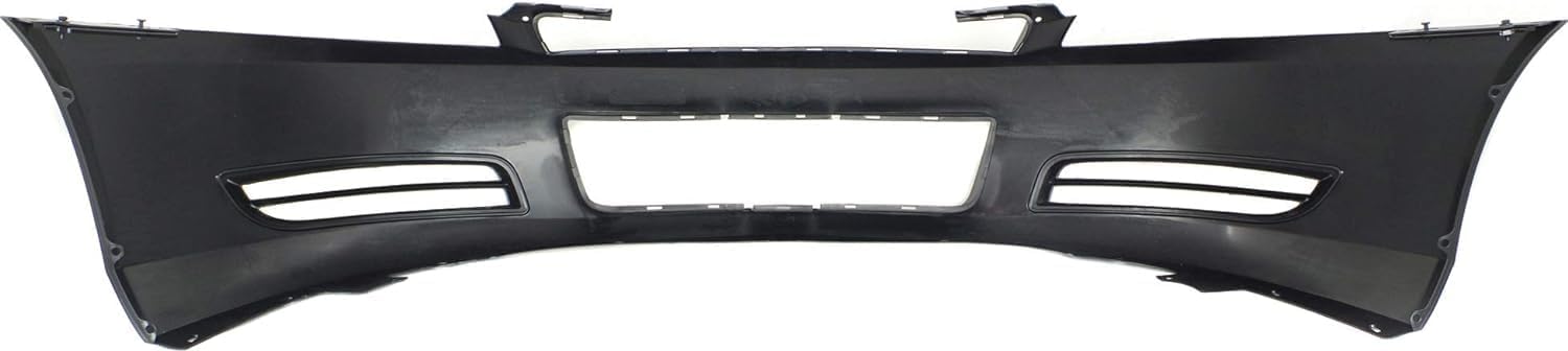 Front Bumper Cover Primed Without Fog Light Holes Direct Replacement Compatible With 2006-2013 Chevrolet Impala / 2014-2016 Limited GM1000763 89025047