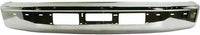 Front Bumper + Molding + Grille + Header Panel + Lower Valance + Bracket + Headlight Kit Left & Right Direct Replacement Compatible With 92-96 Ford F-150 Bronco / 92-97 F-250 F-350