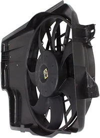 Front Radiator Cooling Fan Shroud Assembly Direct Replacement Compatible with 1994-1996 Ford Mustang FO3115129 F5ZZ8C607B