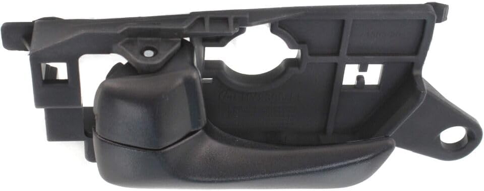 Front Interior Door Handel Textured Left Driver Side Direct Replacement Compatible with 2008-2010 Hyundai Sonata HY1352135 826103K520HZ