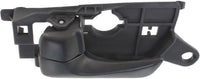 Front Interior Door Handel Textured Left Driver Side Direct Replacement Compatible with 2008-2010 Hyundai Sonata HY1352135 826103K520HZ