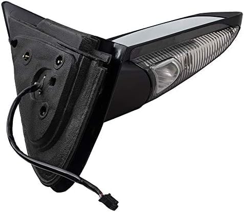 Set Of 2 Front Power Mirror Non-Towing Manual Folding Heated Primed Left Driver Side & Right Passenger Side Direct Replacement Compatible With 2005-2006 Lincoln Navigator FO1321570