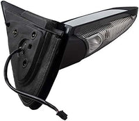 Set Of 2 Front Power Mirror Non-Towing Manual Folding Heated Primed Left Driver Side & Right Passenger Side Direct Replacement Compatible With 2005-2006 Lincoln Navigator FO1321570