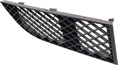 Set Of 2 Front Bumper Outer Grille Textured Plastic Left Driver & Right Passenger Side Direct Replacement Compatible With 2005-2008 BMW 7-Series BM1039116 BM1038116 51117135564
