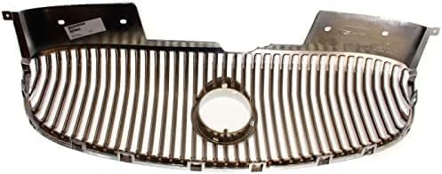 Front Grille Chrome Shell And Insert Without Moulding Direct Replacement Compatible With 2006-2009 Buick Lucerne GM1200556 25768116