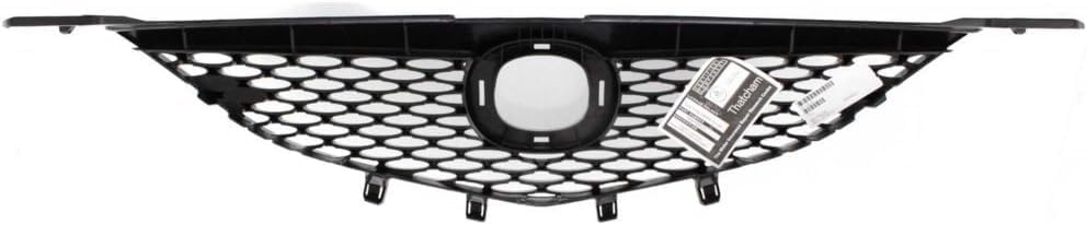 Front Grille Black Shell And Insert Direct Replacement Compatible With 2004-2006 Mazda 3 MA1200172 BN8W50710B33