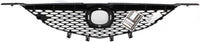 Front Grille Black Shell And Insert Direct Replacement Compatible With 2004-2006 Mazda 3 MA1200172 BN8W50710B33