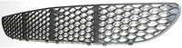 Front Bumper Center Grille Textured Plastic Direct Replacement Compatible With 2005-2006 Mercedes Benz E-Class MB1036106 2118850053