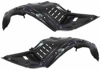 Front Engine Splash Shield + Fender Liner Left Driver & Right Passenger Side Direct Replacement Compatible With 2007-2010 Nissan Altima / 2009-2014 Maxima NI1249119 NI1248119