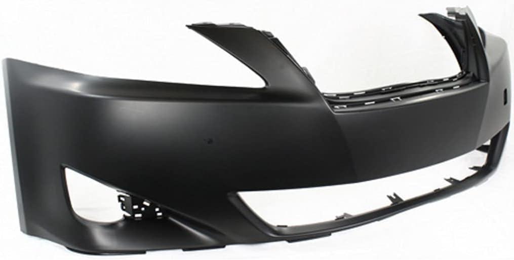 Front Bumper Cover Primed Without Washer Holes Direct Replacement Compatible With 2006-2008 Lexus IS250 / IS350 LX1000163 5211953925